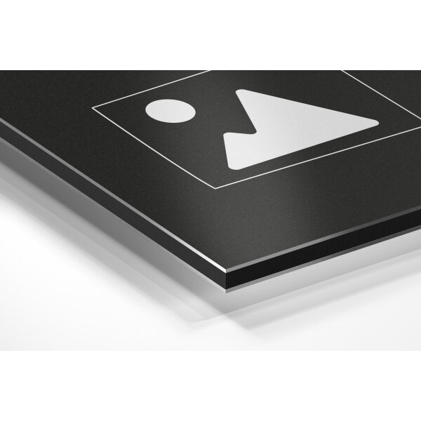 Aluminiumverbundbild